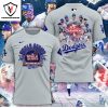 Los Angeles Dodgers 2024 National League Champions, World Series 3D T-Shirt