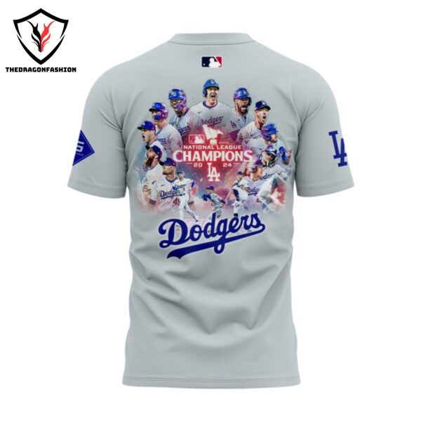 Los Angeles Dodgers World Series National League Champions 3D T-Shirt