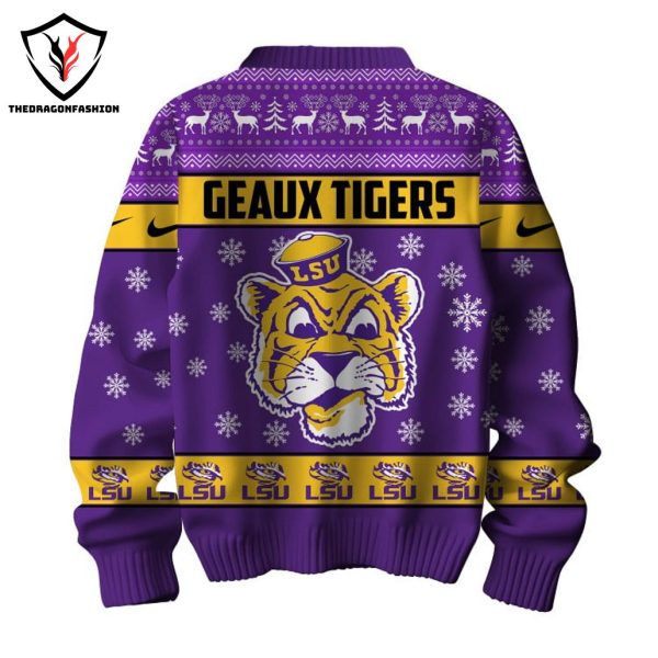 LSU Tigers x Grinch Geaux Tigers Sweater