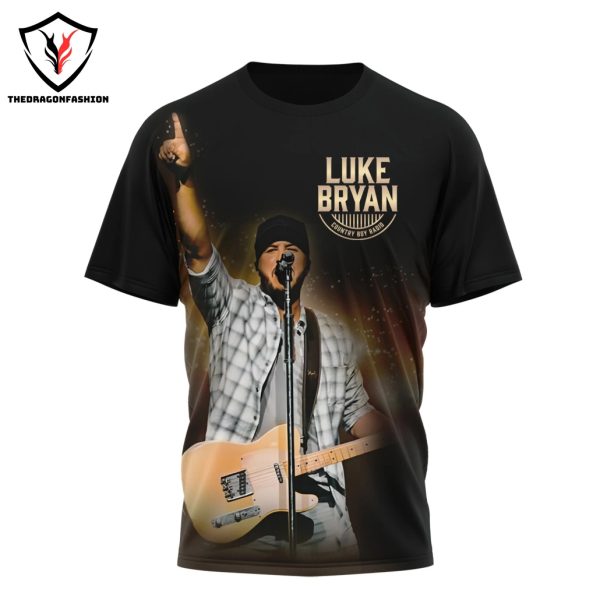 Luke Bryan The Good Ol Mind Of A Country Boy 3D T-Shirt