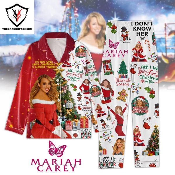 Mariah Carey All I Want For Christmas Is You Pajamas Set