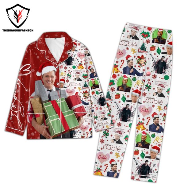 Michael Blue Merry Christmas Pajamas Set