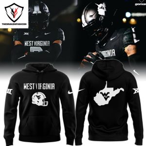 West Virginia Mountaineers Football 2024 Coal Rush Blackout Hoodie