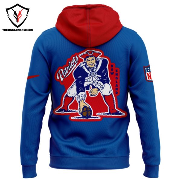 New England Patriots Rewind Club Fleece Pullover Hoodie