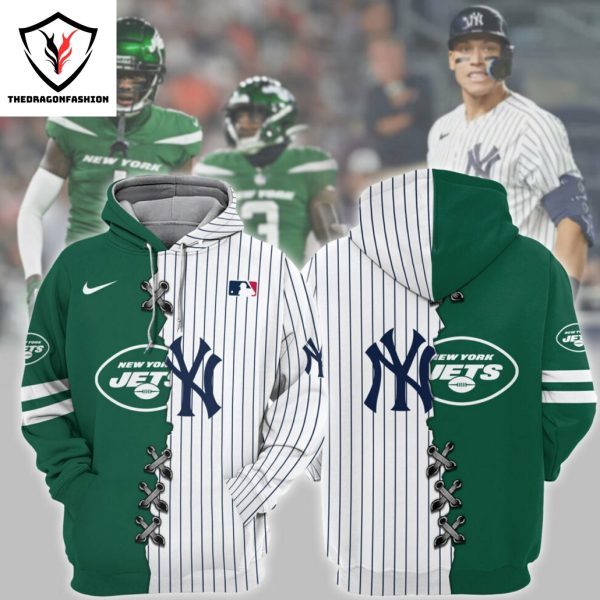 New York Jets x New York Yankees Design Hoodie