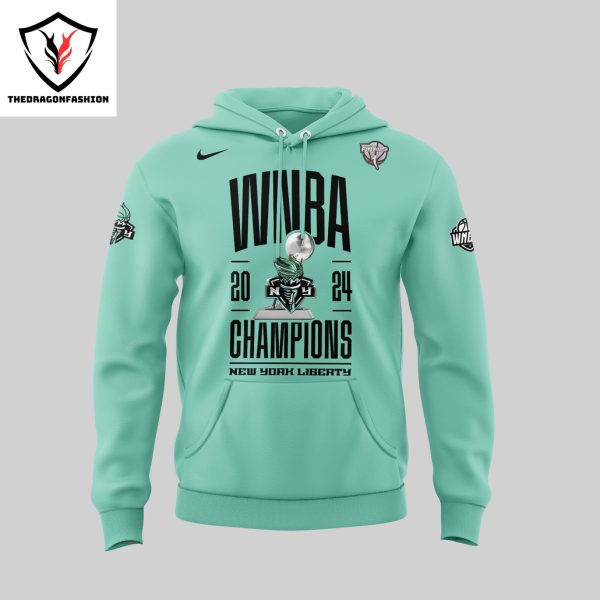 New York Liberty 2024 WNBA Finals Champions Signature Hoodie