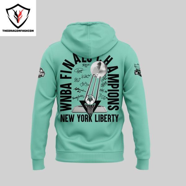 New York Liberty 2024 WNBA Finals Champions Signature Hoodie