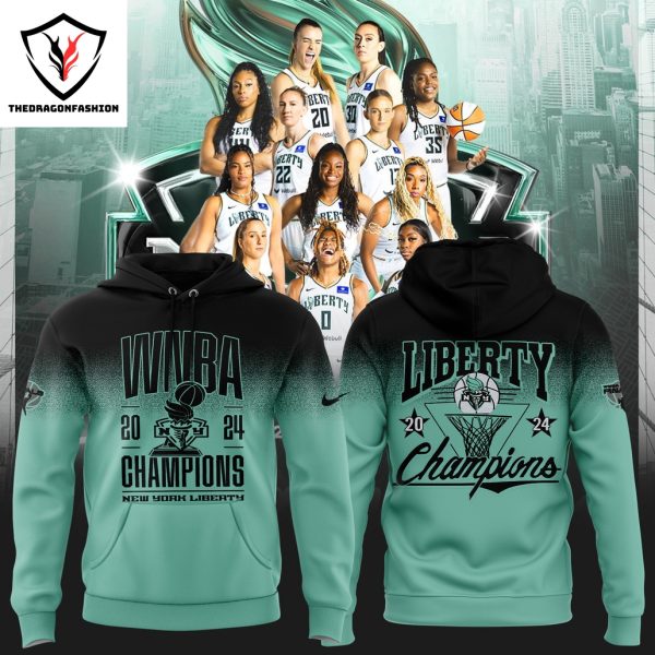 New York Liberty Champions 2024 Design Hoodie