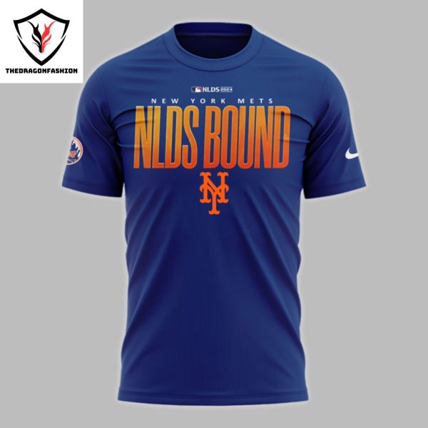 New York Mets Nlds Bound 2024 October Ready Postseason 3D T-Shirt