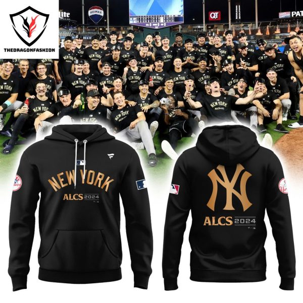 New York Yankees 2024 American League Division Series Champions Locker Room Hoodie