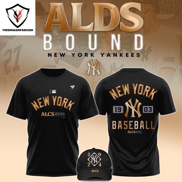 New York Yankees ALCS 2024 3D T-Shirt