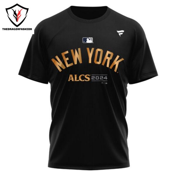 New York Yankees ALCS 2024 Black 3D T-Shirt