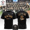 New York Yankees ALCS 2024 Black 3D T-Shirt