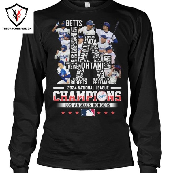 NL Champions 2024 Los Angeles Dodgers Unisex T-Shirt