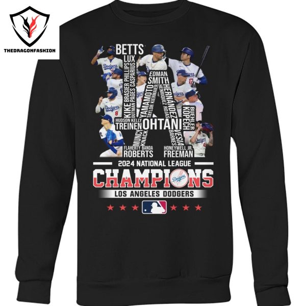 NL Champions 2024 Los Angeles Dodgers Unisex T-Shirt