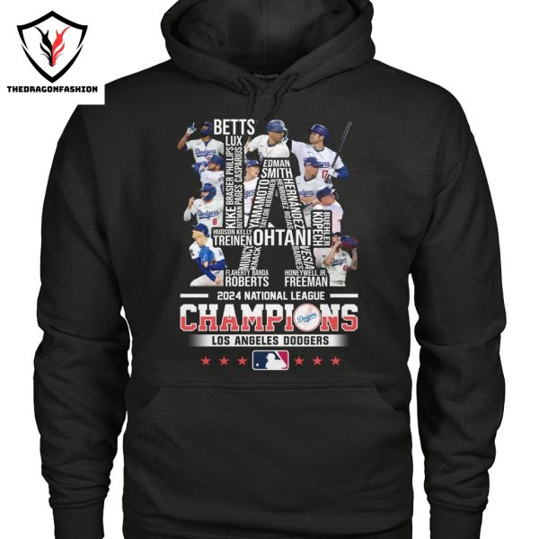 NL Champions 2024 Los Angeles Dodgers Unisex T-Shirt