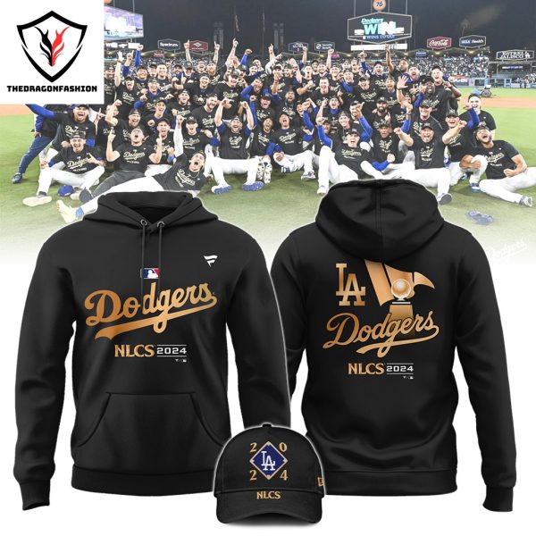 NLCS 2024 Los Angeles Dodgers Hoodie – Black