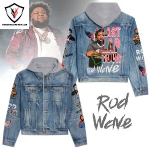 Rod Wave Last Lap Tour Hooded Denim Jacket