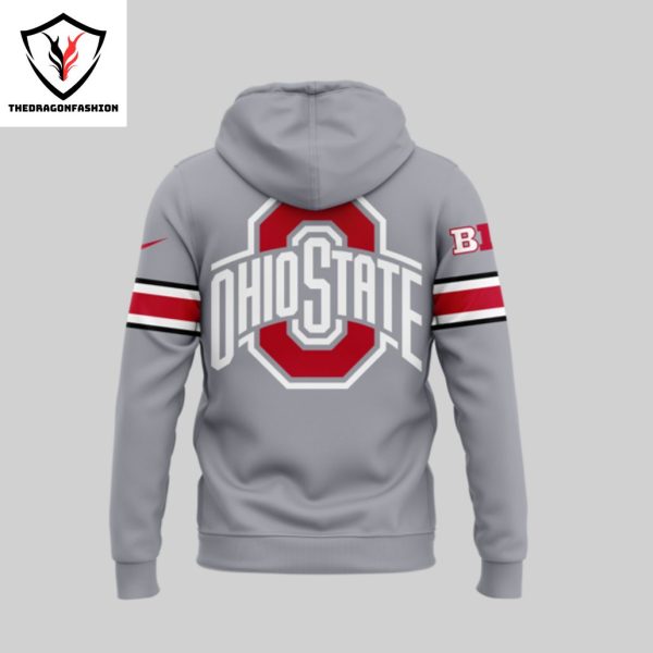 Ohio State Football 2024 Design Hoodie – Grey