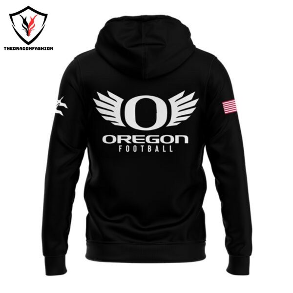 Oregon Ducks Football Game Black 2024 Hoodie