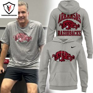 Coach John Calipari Arkansas Razorbacks Basketball Hoodie