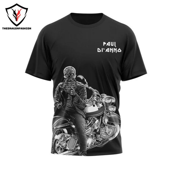 Paul DiAnno Signature Thank You For The Memories 3D T-Shirt