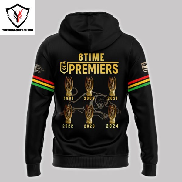 Penrith Panthers 2024 NRL Grand Final Champions 6 Times Premiers Hoodie