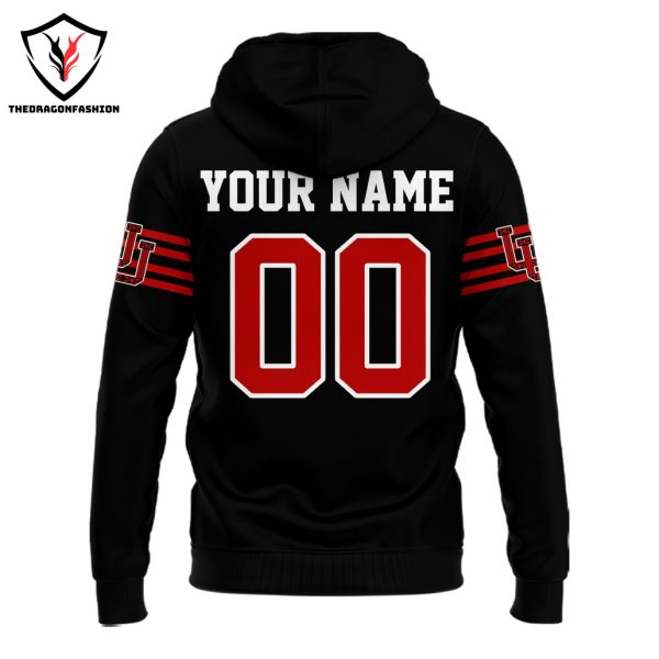 Personalized 2024 Utah Utes Football Team Hoodie – Black