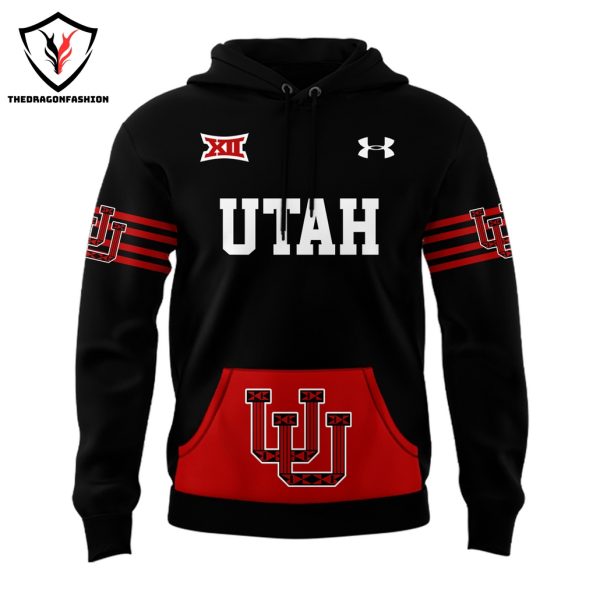 Personalized 2024 Utah Utes Football Team Hoodie – Black