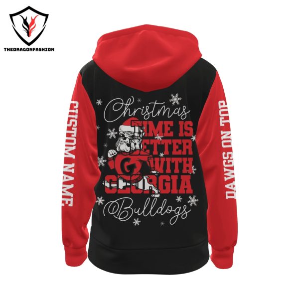 Personalized Christmas Time Is Better With Georgia Bulldogs Hoodie