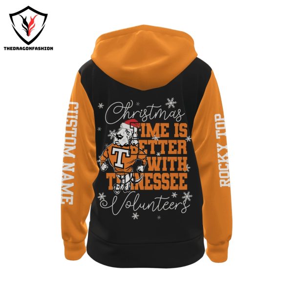 Personalized Christmas Time Is Better With Tennessee Volunteers Hoodie