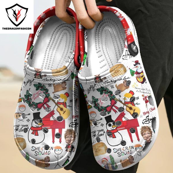 Personalized Ed Sheeran x Elton Merry Christmas Crocs