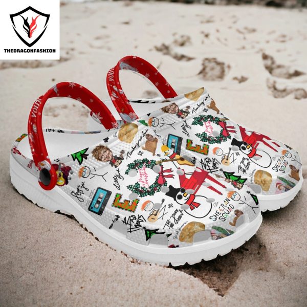 Personalized Ed Sheeran x Elton Merry Christmas Crocs