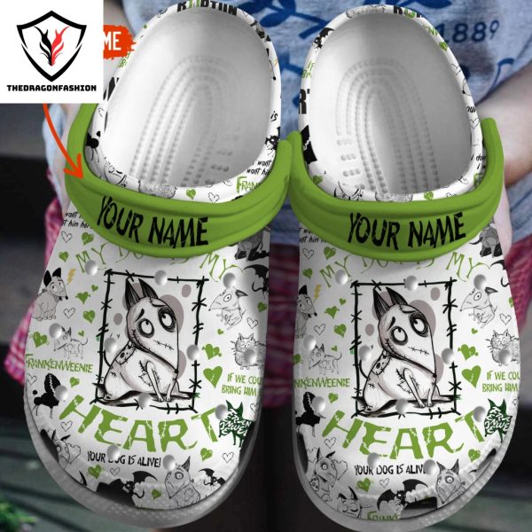 Personalized Frankenweenie Hear Your Dog Is Alive Crocs