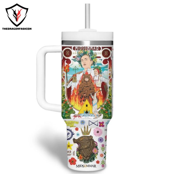 Personalized Midsommar – The Empress Tumbler With Handle And Straw