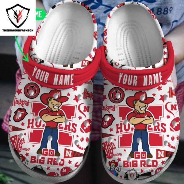 Personalized Nebraska Cornhuskers – Go Big Red Crocs