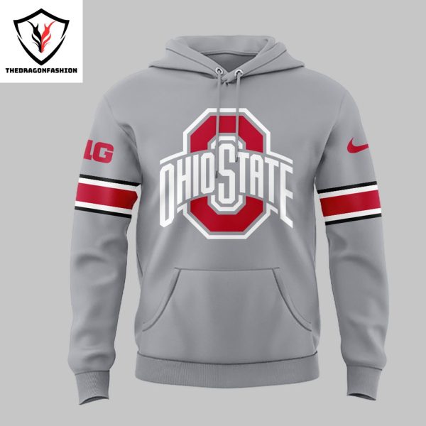 Personalized Ohio State Football 2024 Design Hoodie – Grey