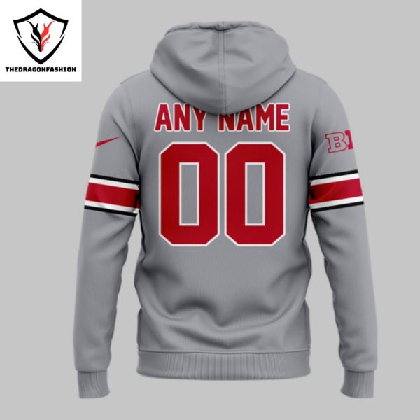 Personalized Ohio State Football 2024 Design Hoodie – Grey