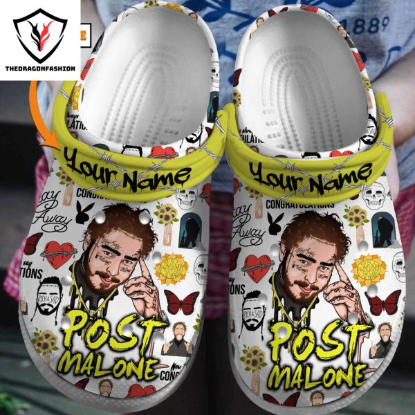 Personalized Post Malone – Stay Away Crocs Shoes