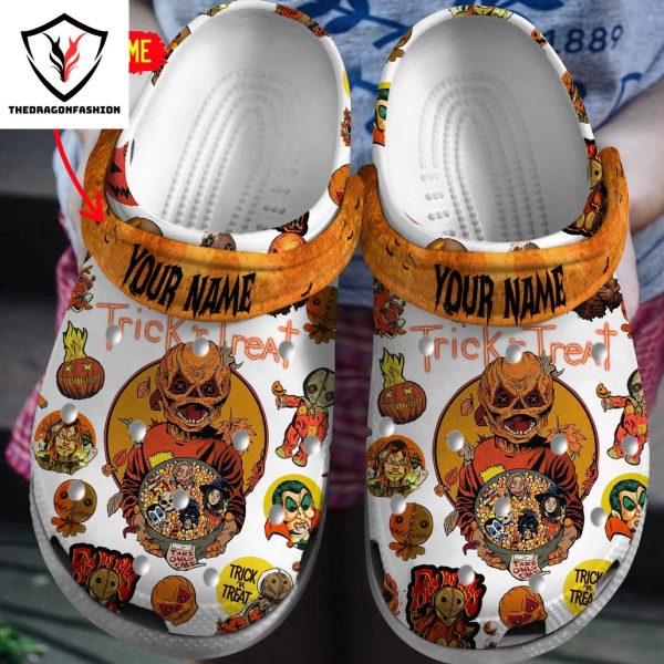 Personalized Trick R Treat Take Only One Crocs