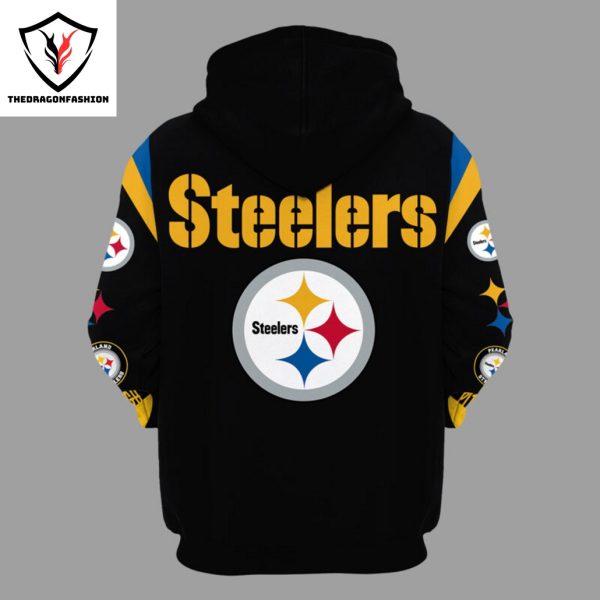 Pittsburgh Steelers 1944 Version 2024 Black Hoodie