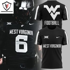 2024 West Virginia Mountaineers Design Black Hoodie