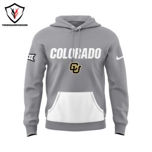 Colorado Buffaloes Football 2024 Logo Hoodie – Grey