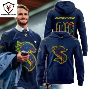 Seattle Kraken Jordan Eberle Ebs1000 Signature Hoodie