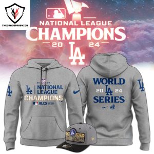 2024 Los Angeles Dodgers National League Champions World Series Hoodie