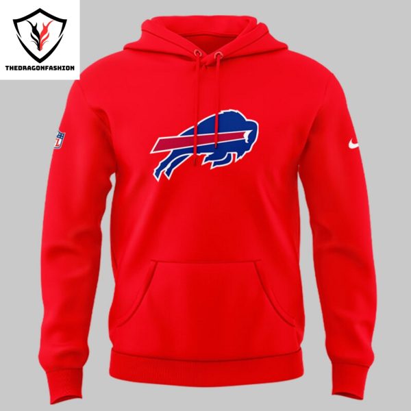 Red, White And Buffalo Bills Blue Hoodie