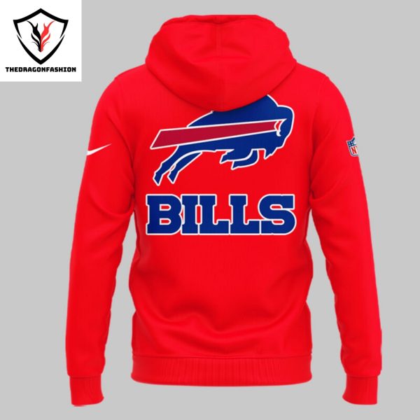 Red, White And Buffalo Bills Blue Hoodie