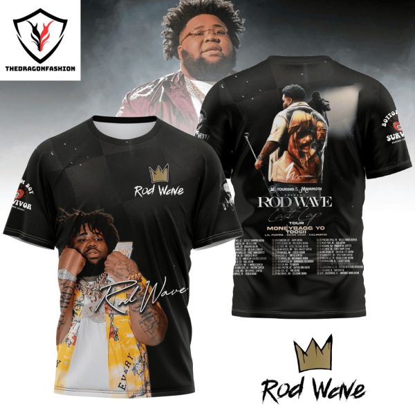 Rod Wave Last Lap Tour Moneybagg Yo Signature 3D T-Shirt