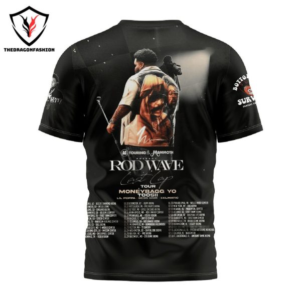 Rod Wave Last Lap Tour Moneybagg Yo Signature 3D T-Shirt