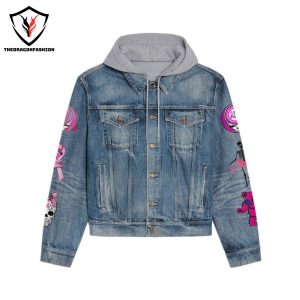 Grateful Dead Together We Fight Hooded Denim Jacket